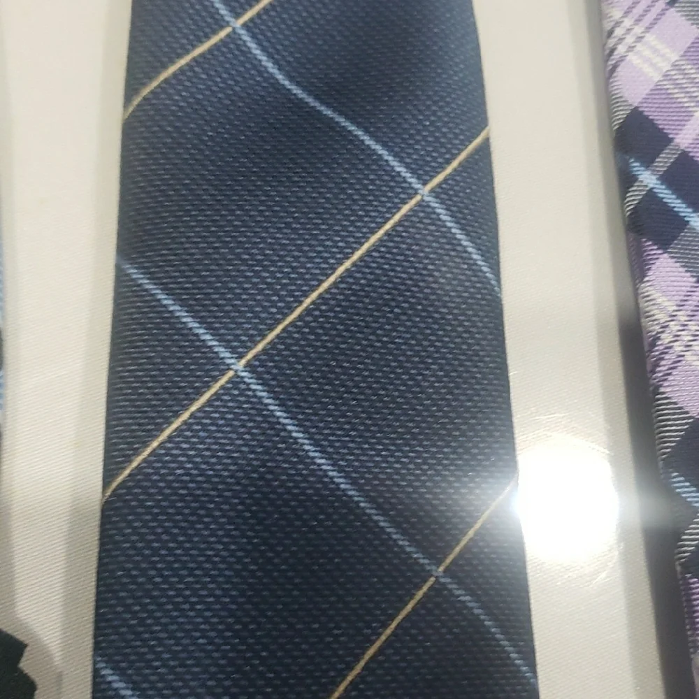 Elegant Kid's Tie Set - Blue, Navy, Purple, Yellow